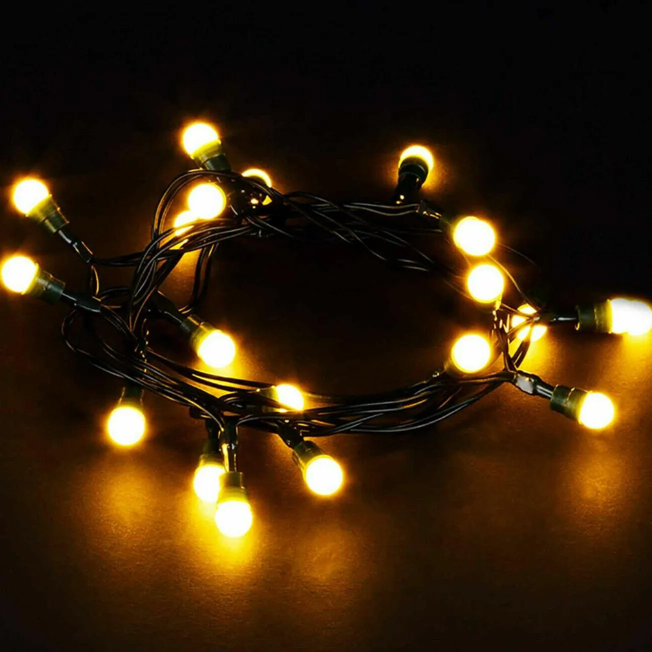 100 Berry Christmas LED Lights Warm White