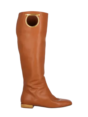 10mm avio knee-high leather boots