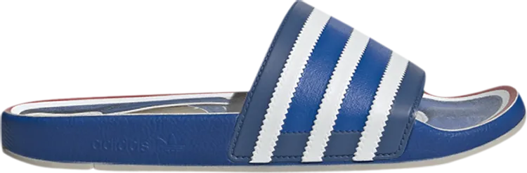 Adidas Adilette Slides Premium 'SL72' Sandals, Blue