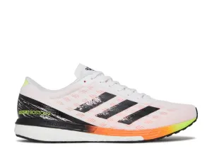 Adidas ADIZERO BOSTON 9 'WHITE SCREAMING ORANGE' sneakers, white