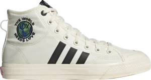 Adidas André Saraiva x Nizza Hi RF sneakers, white