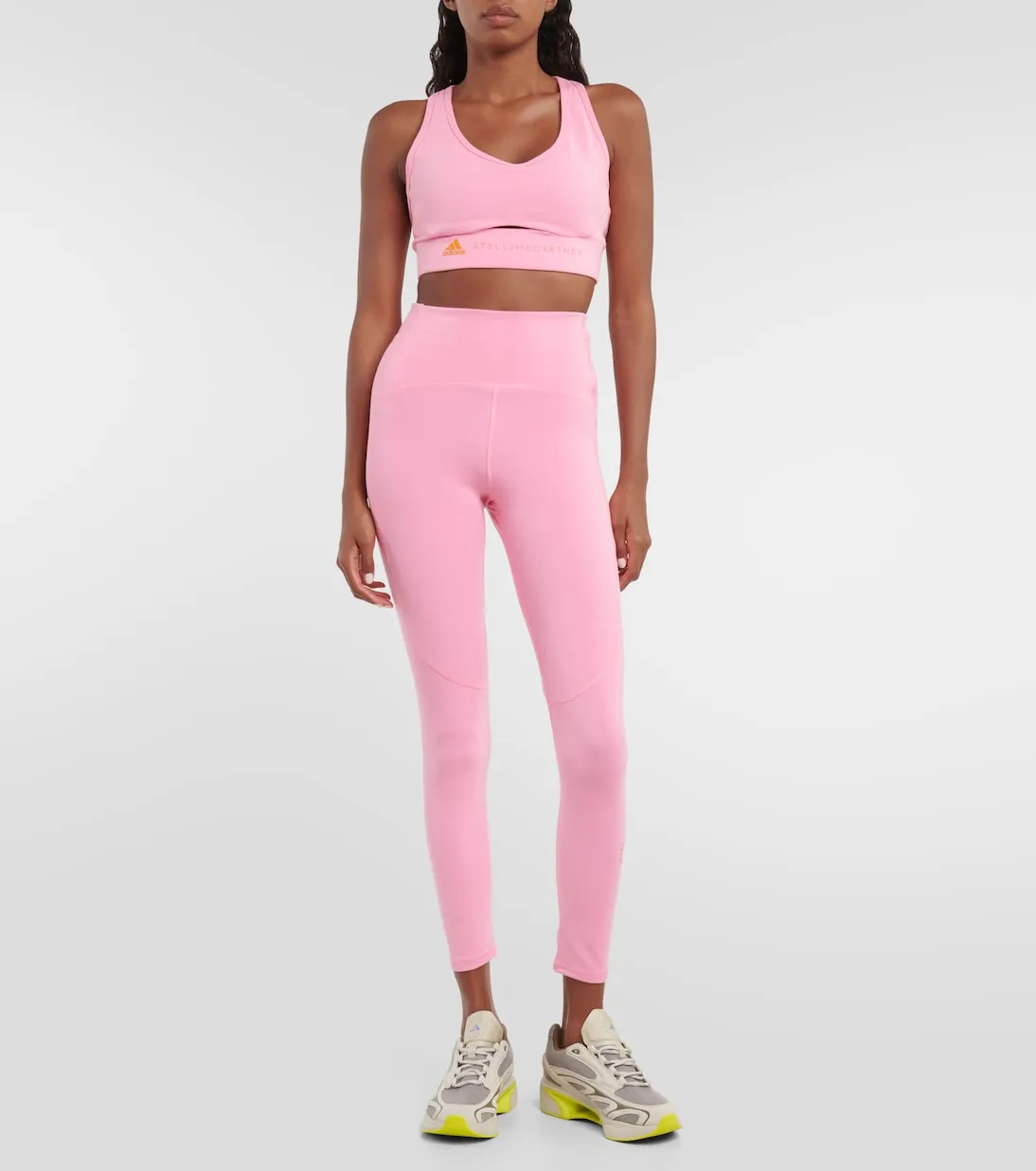 Adidas By Stella Mccartney truestrength high-waist leggings, pink