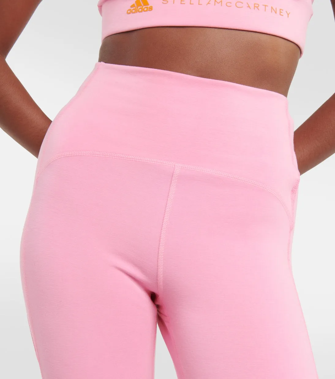 Adidas By Stella Mccartney truestrength high-waist leggings, pink