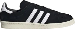 Adidas Campus 80s 'Black White' sneakers, black