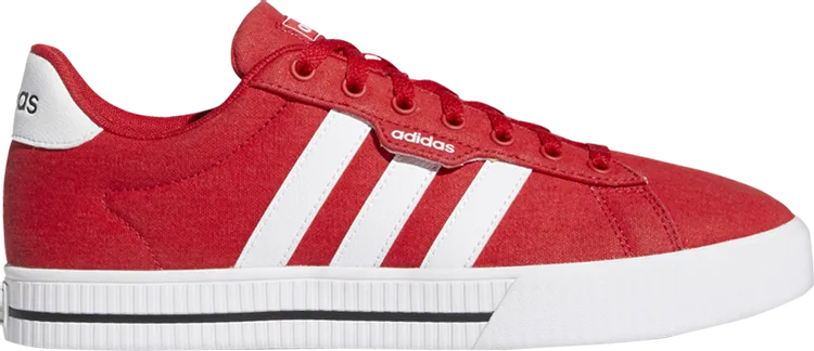 Adidas Daily 3.0 'Scarlet' Sneakers, Red