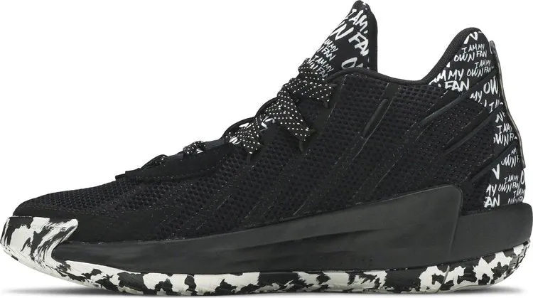 Adidas Dame 7 'I Am My Own Fan - Core Black' sneakers, black