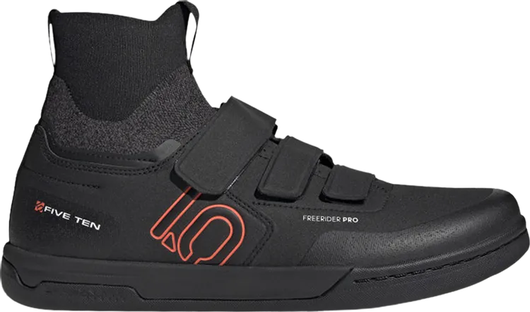 Adidas Five Ten Freerider Pro Mid 'Black Solar Red', black