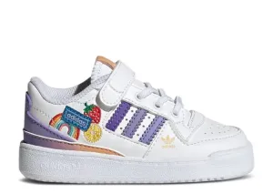 Adidas FORUM LOW I 'FRUITS & RAINBOW PATCHES' sneakers, white