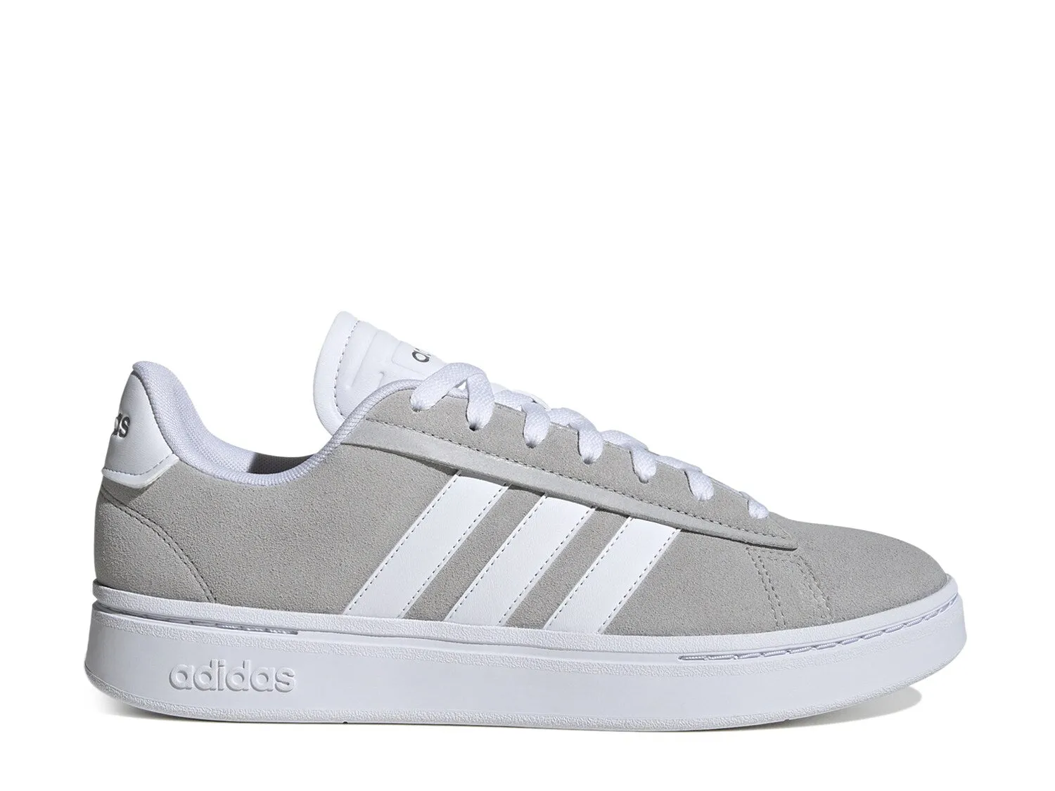 adidas Grand Court Alpha men's sneakers, grey/white