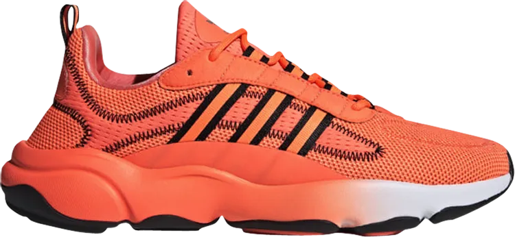 Adidas Haiwee 'Signal Coral' sneakers, orange