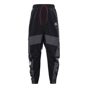 adidas M SPC Pant Colorblock Casual Loose Sports Bundle Feet Long Pants Black