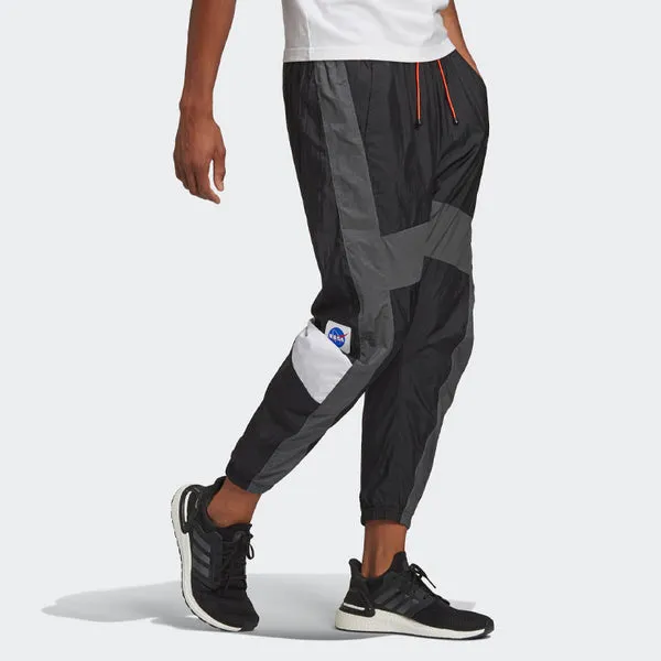 adidas M SPC Pant Colorblock Casual Loose Sports Bundle Feet Long Pants Black