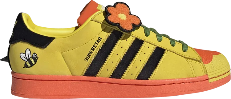 Adidas Melting Sadness x Superstar 'Bee with You Pack - Yellow' Sneakers