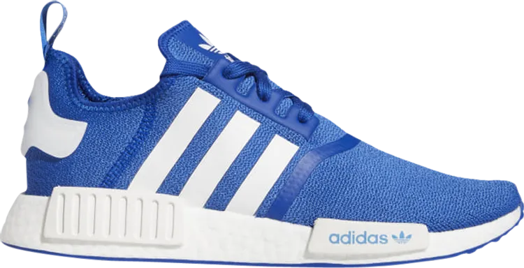 Adidas NMD R1 men's sneakers, blue/white