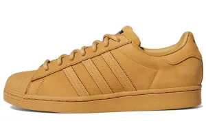 Adidas Originals Superstar sneakers, gold/beige