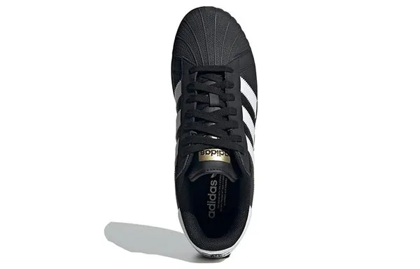 Adidas Originals Superstar XLG Shoes 'Core Black White Gold Metallic', black