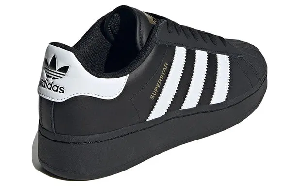 Adidas Originals Superstar XLG Shoes 'Core Black White Gold Metallic', black