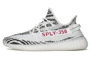 Adidas Originals Yeezy Boost 350 V2 Lifestyle Unisex CP9654-2019 Sneakers, Black/White