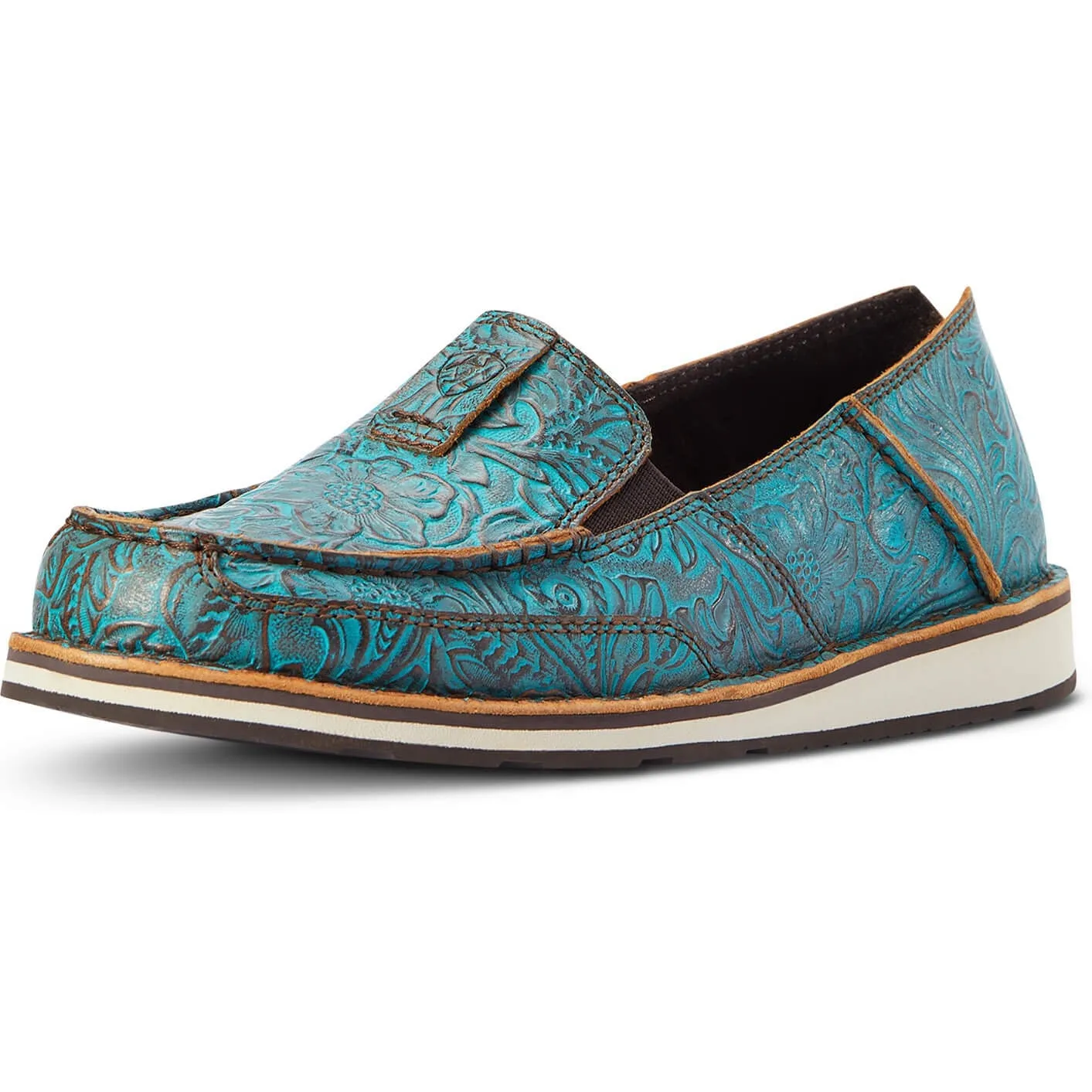 Ariat Women's Brushed Turquoise Floral Cruiser