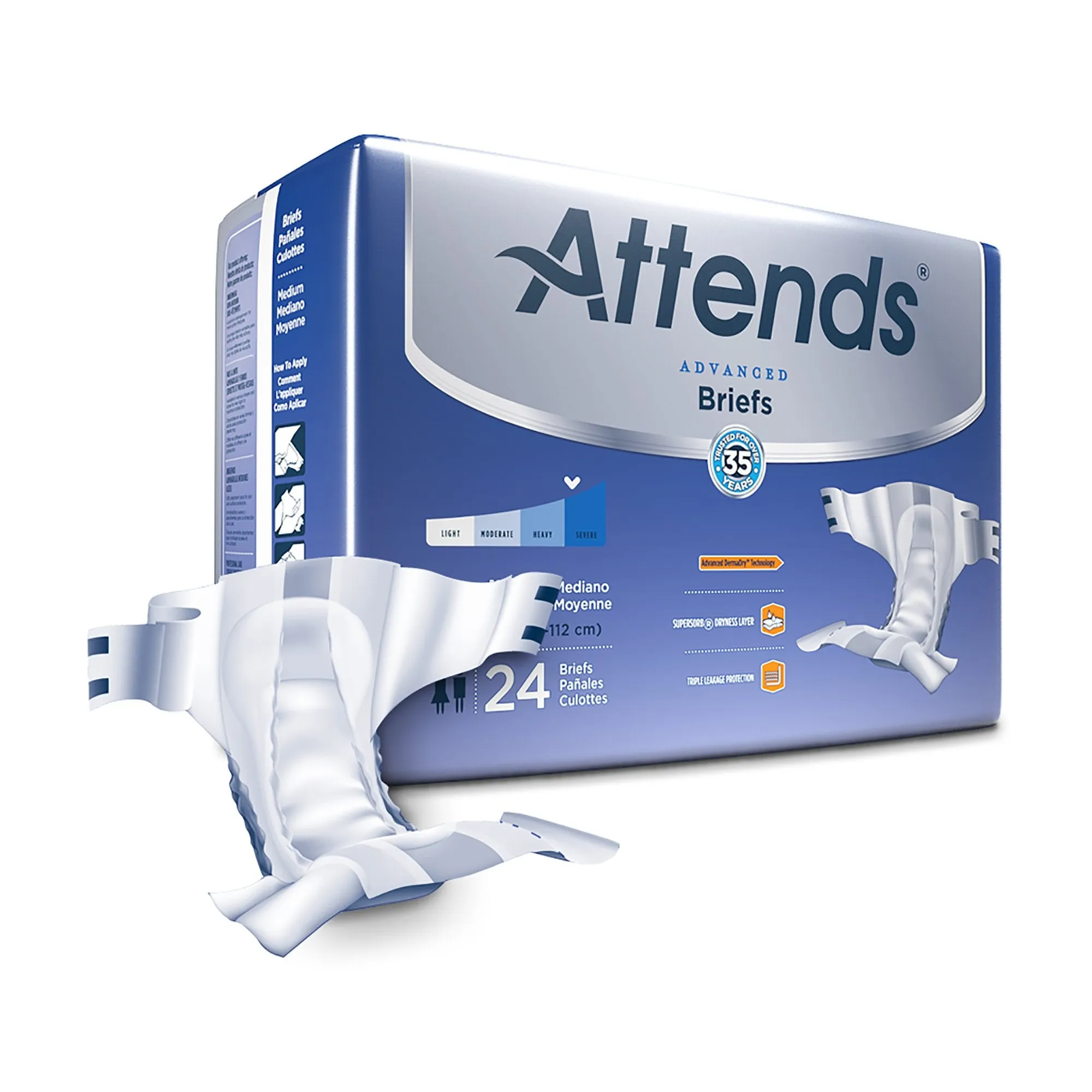 Attends® Advanced Briefs, Medium