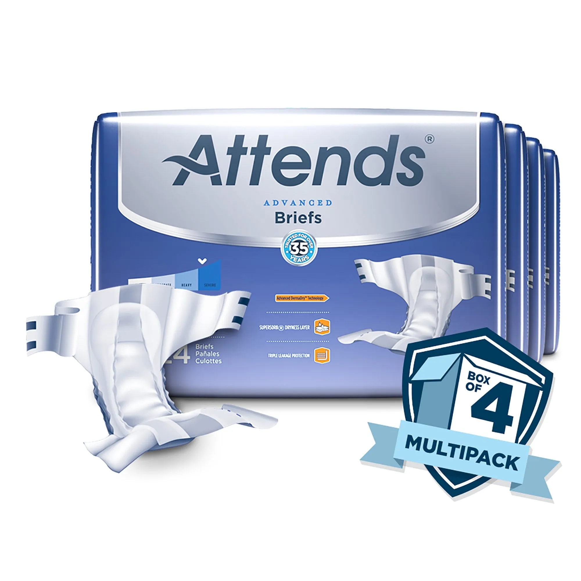 Attends® Advanced Briefs, Medium