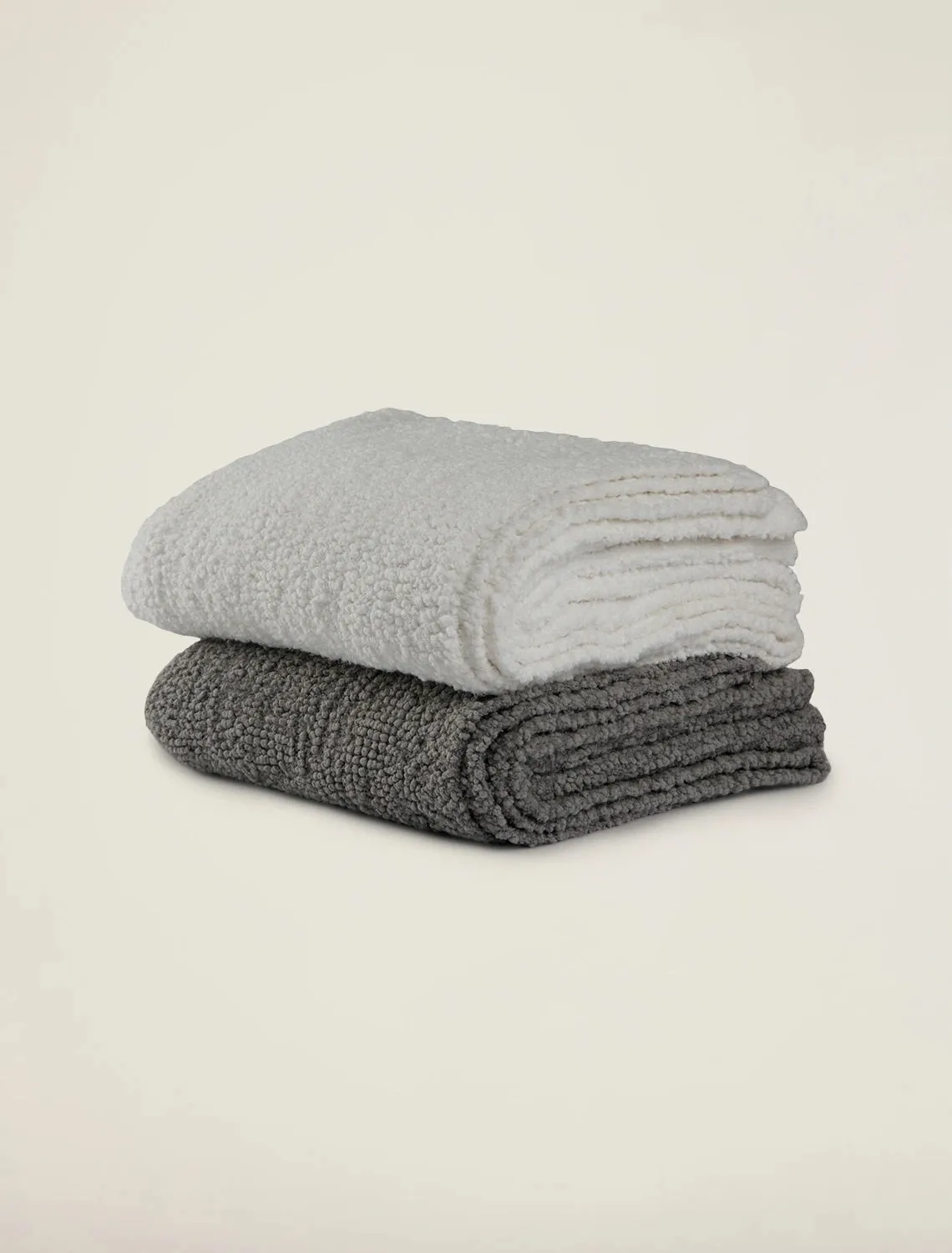 Barefoot Dreams - Boucle Throw in Winter White