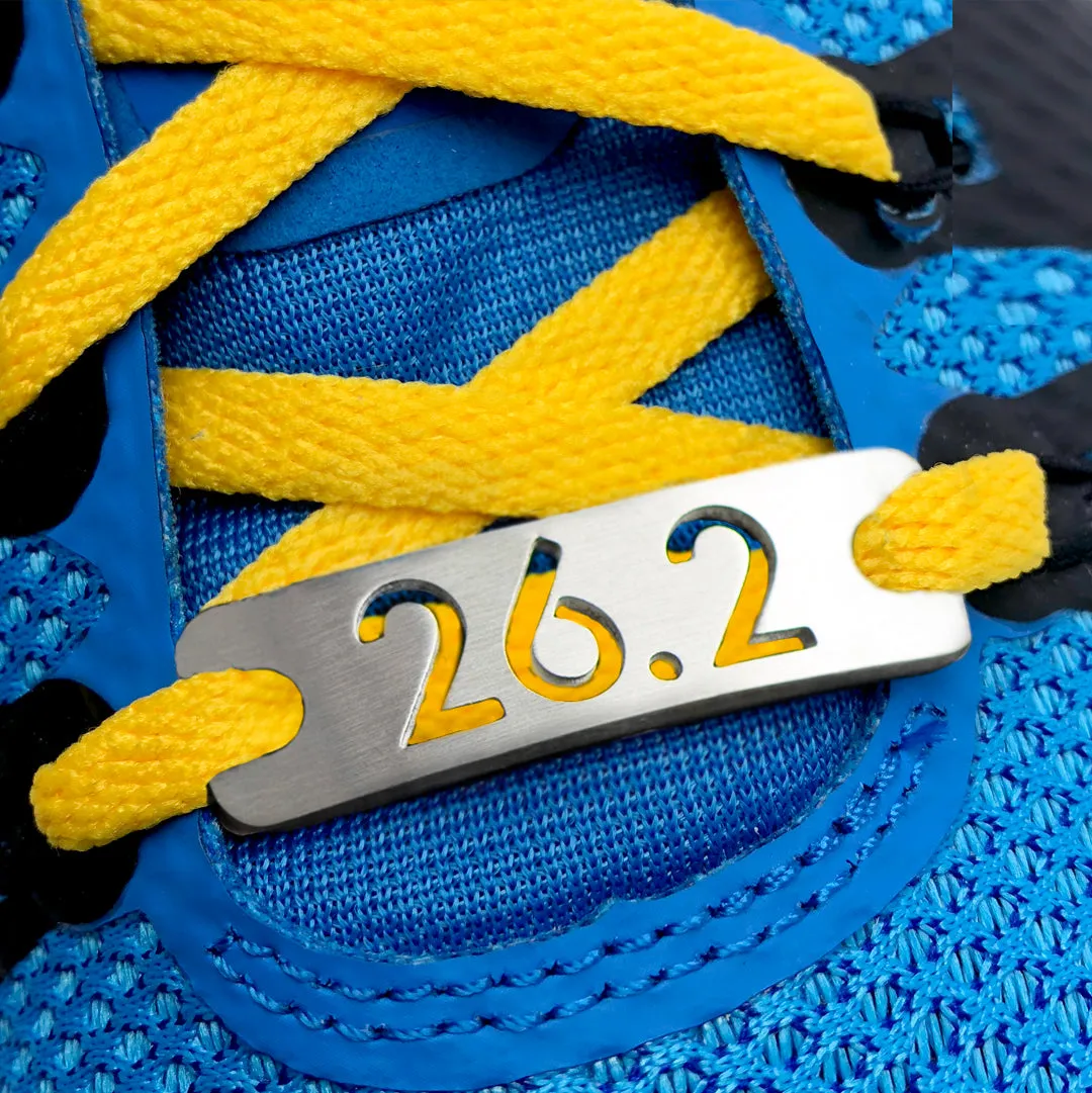 BOSTON Marathon BUNDLE - 26.2 & RUN BOSTON Shoe Tag Bundle