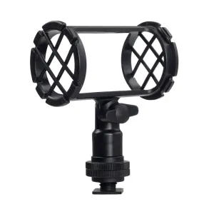 Boya BY-C04 Camera Video Microphone Shock Mount for Boya BY-BM6060 Rode NTG-1, NTG2, NTG-3, NTG-4 Audio Technica AT897, ATR6550 Sennheiser MKH-416, ME66/K6 MKE-600 Azden SGM-1X Sony ECM-CG50