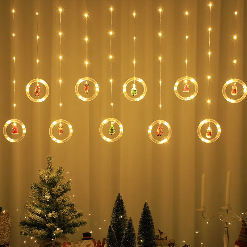 Bulk Christmas Window Lights Ornaments 118 Ft LED Xmas String Lights for Bedroom Xmas Tree Home Garden Decor Wholesale