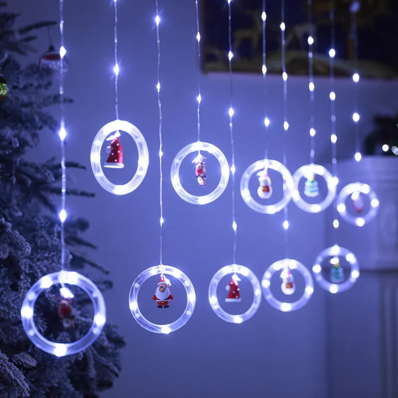 Bulk Christmas Window Lights Ornaments 118 Ft LED Xmas String Lights for Bedroom Xmas Tree Home Garden Decor Wholesale