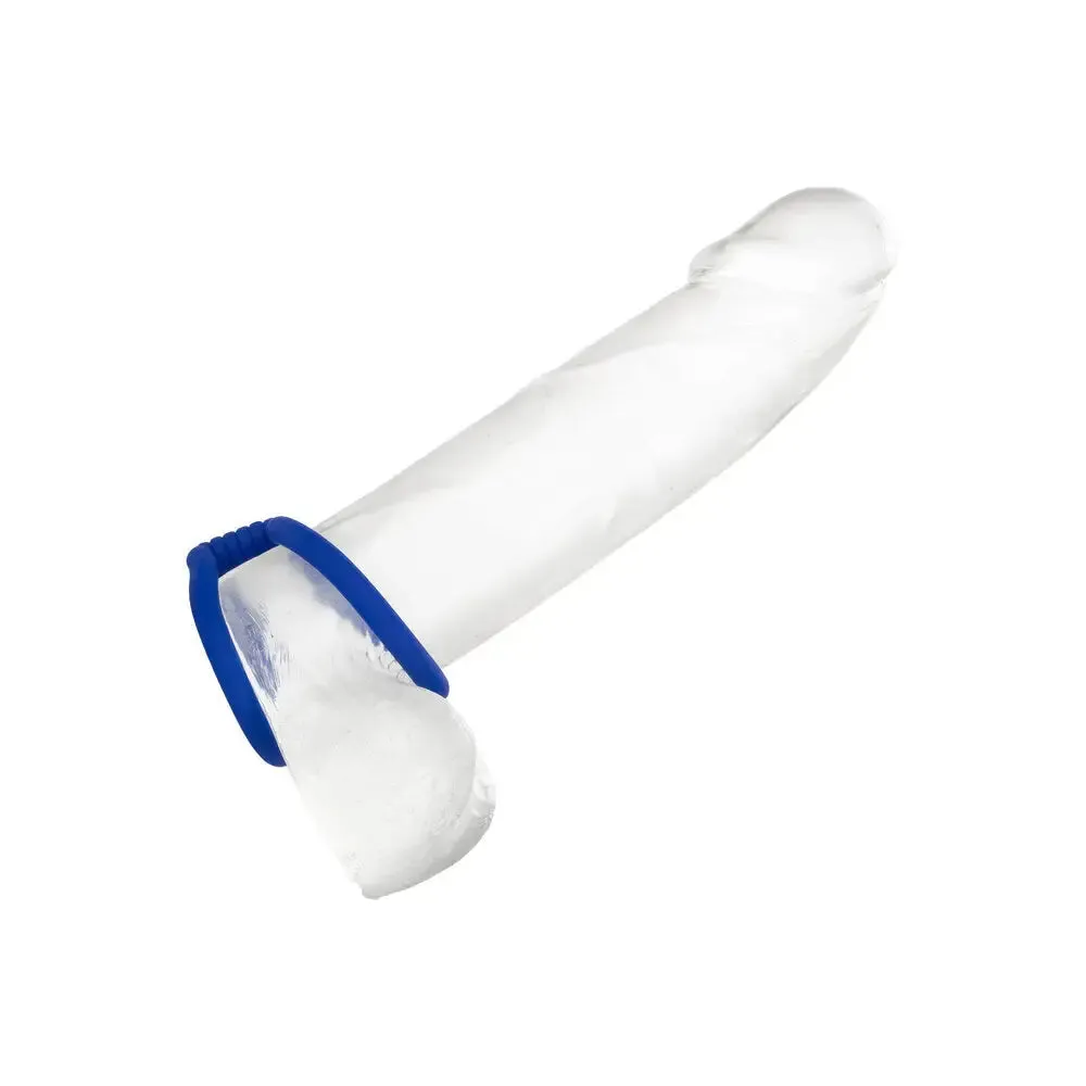 California Exotic Silicone Blue Waterproof Dual Cock Cage