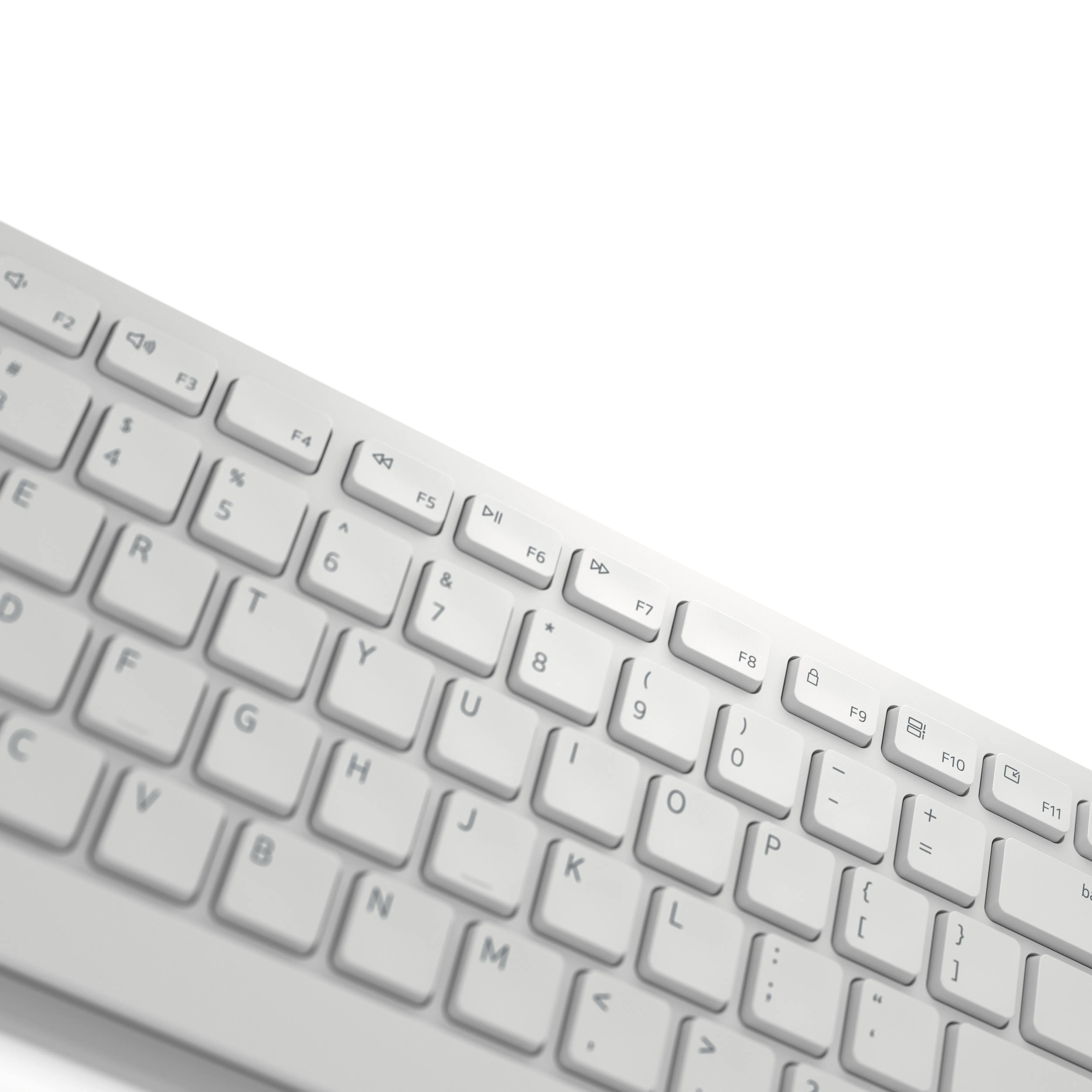 Dell Keyboard- And Mouse-Set Pro Km5221w - White