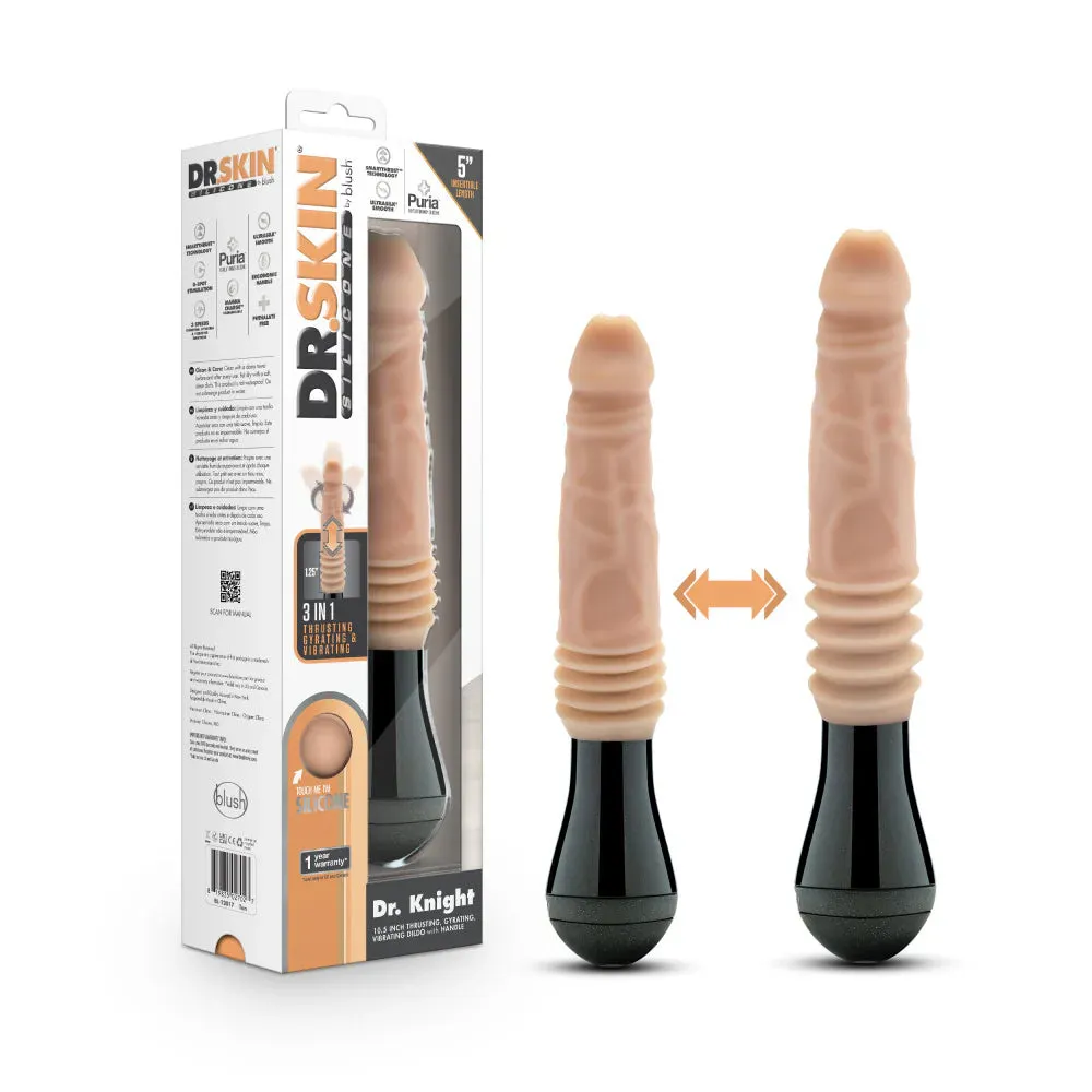 Dr. Knight Silicone Thrusting Dildo