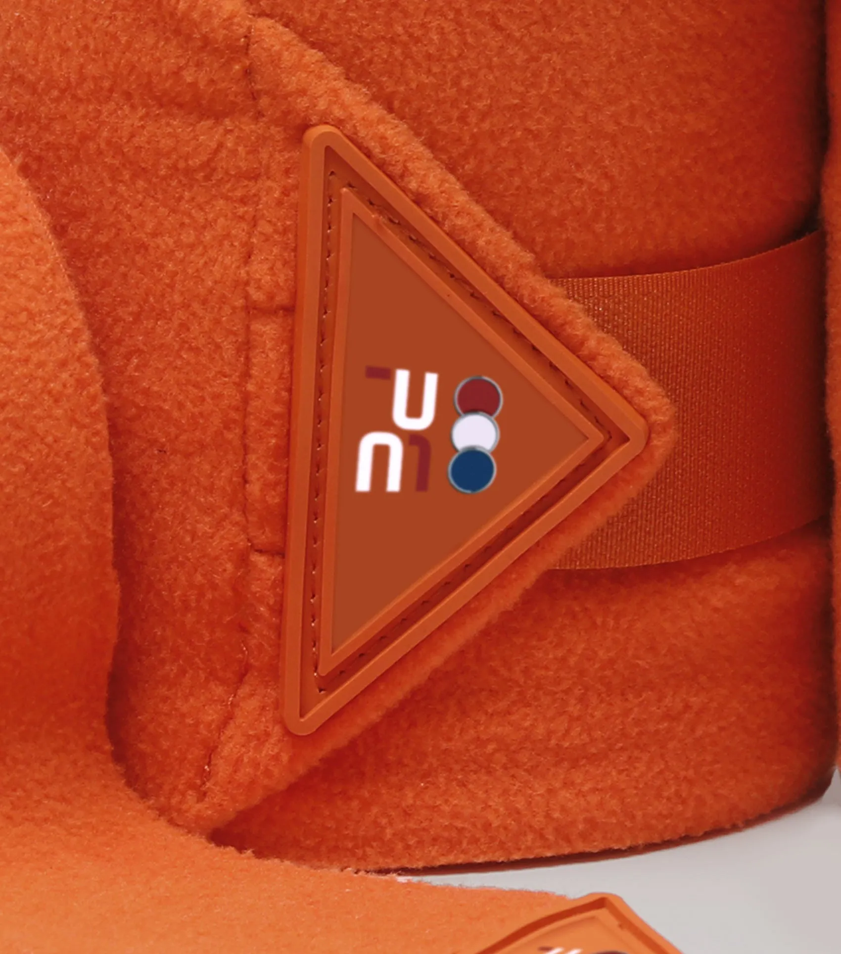 Horse Polo Fleece Bandages Orange