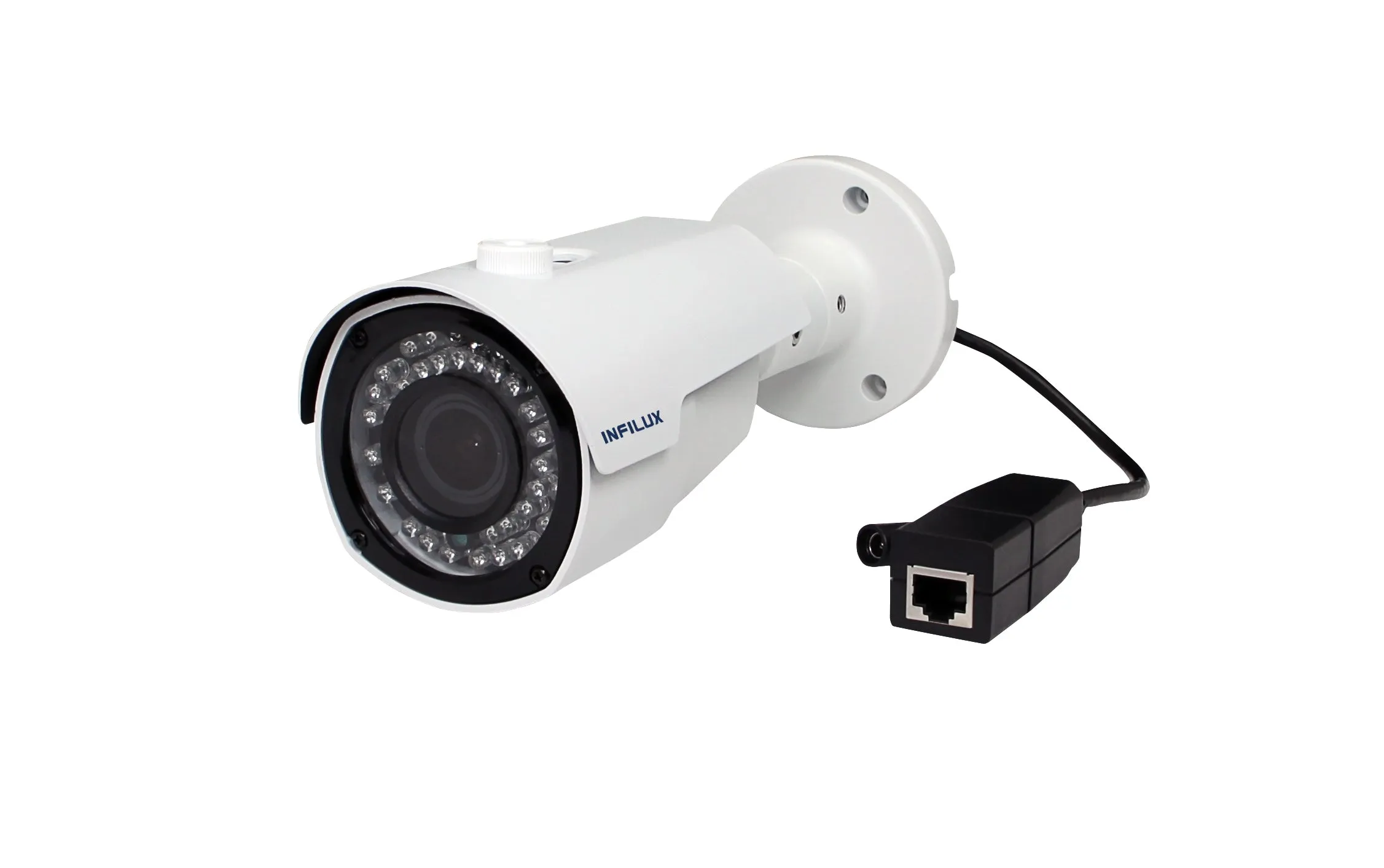 Infilux 4-Channel 4MP Surveillance Kit with 3.6mm Bullet IP Cameras