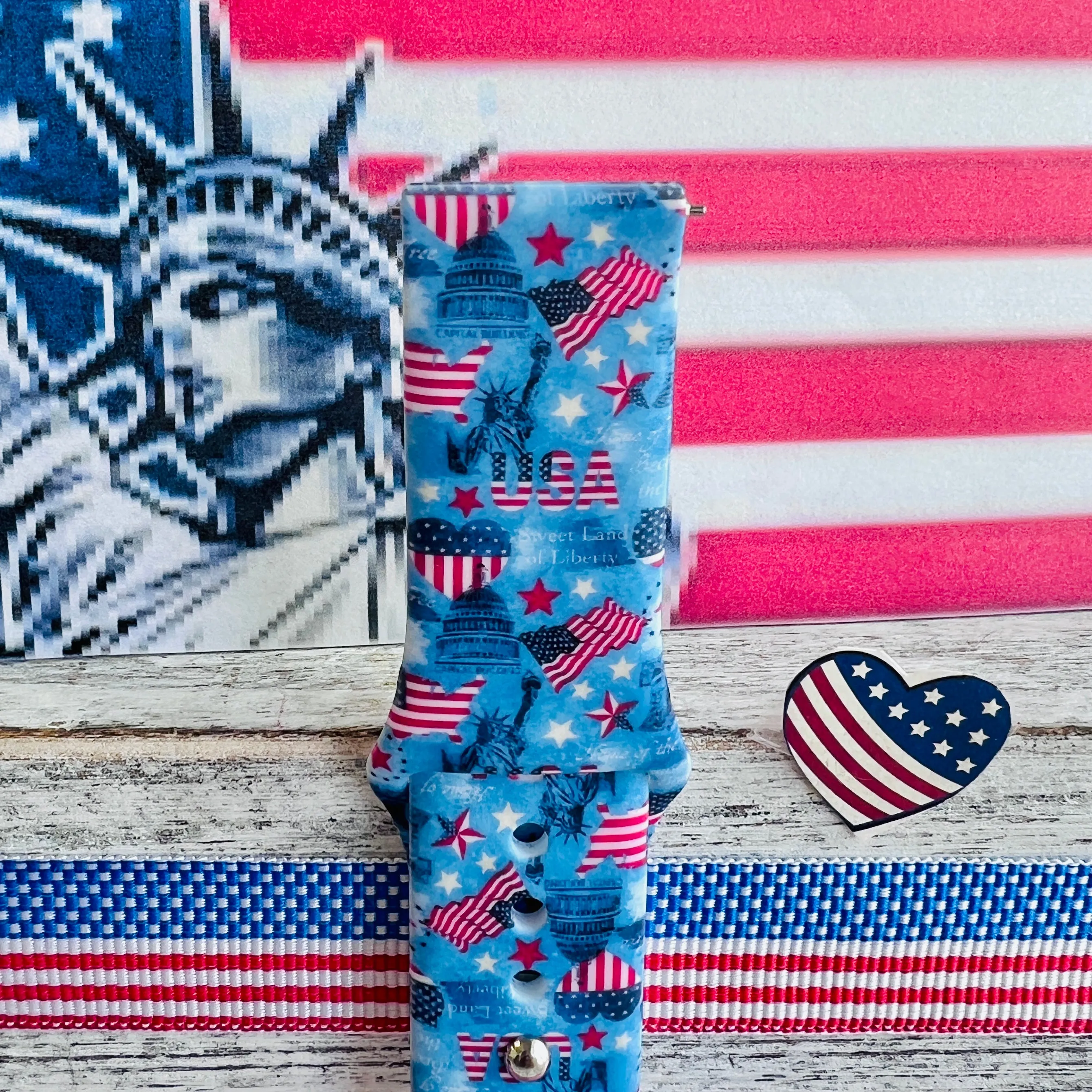 Liberty Print Silicone Band For Samsung Watch