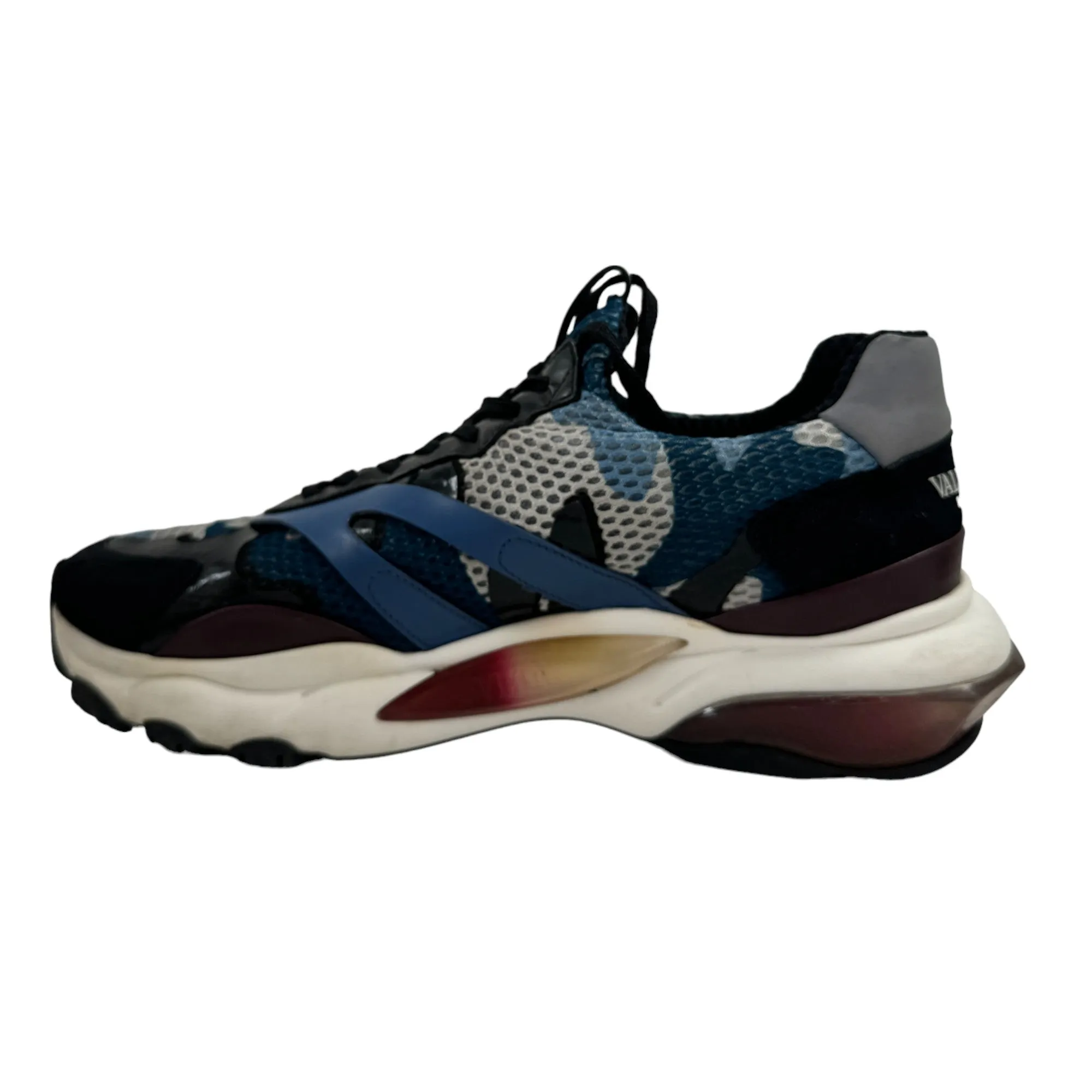 Men's Bounce Camouflage Low Trainers Blue Size EU 42 / UK 8