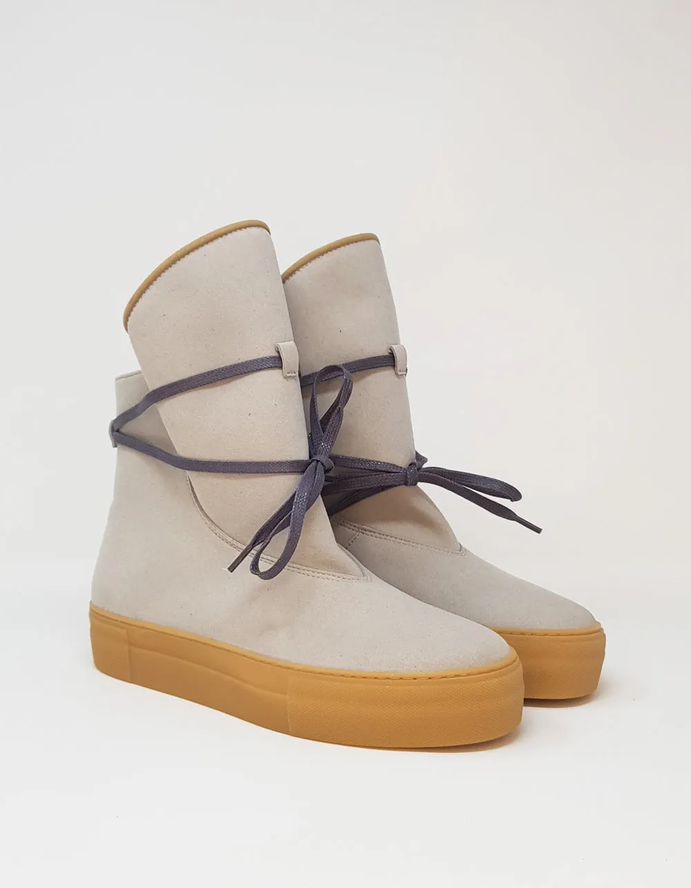 Michone Light Grey Boots