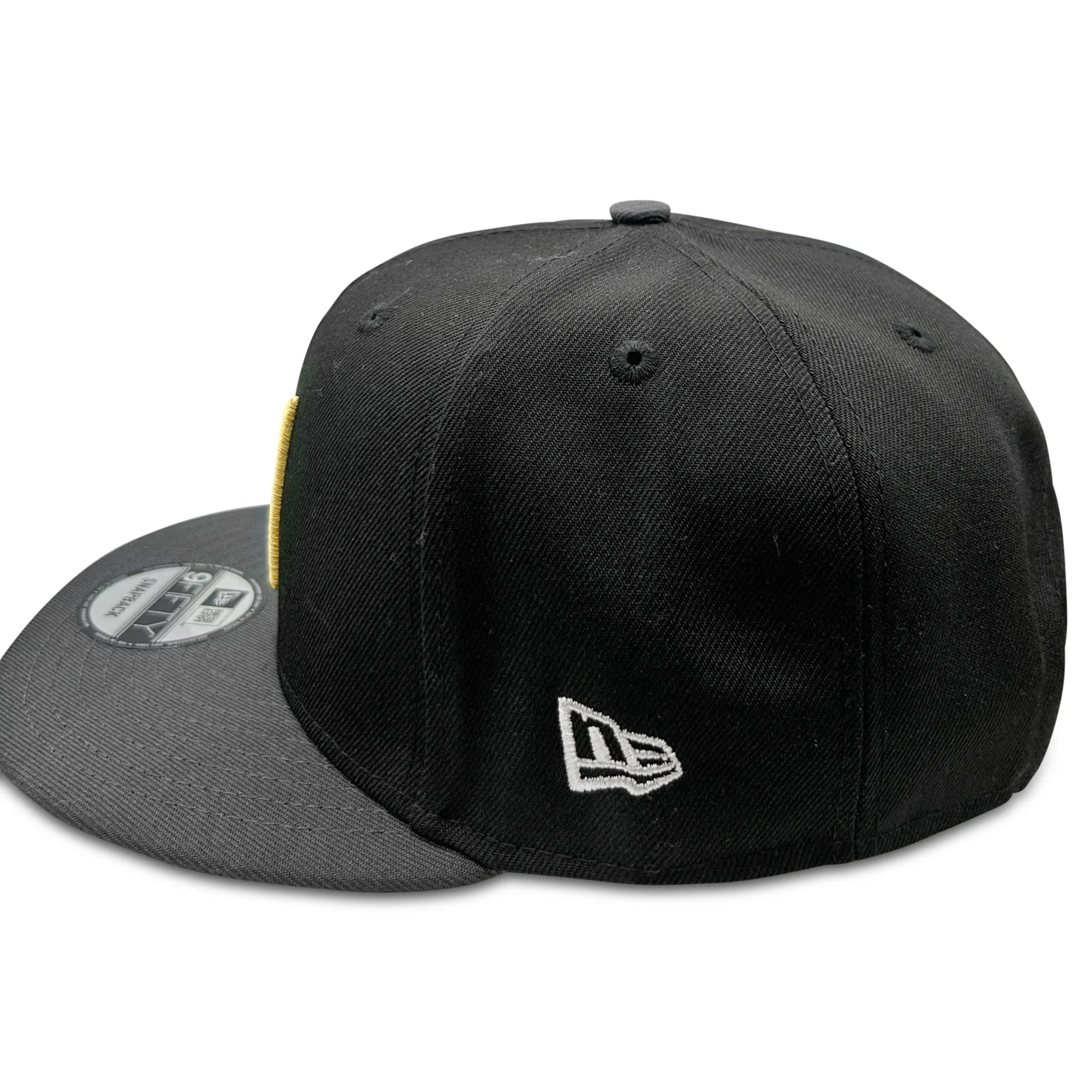 New Era LAFC 9Fifty Snapback Hat (Black/Grey)