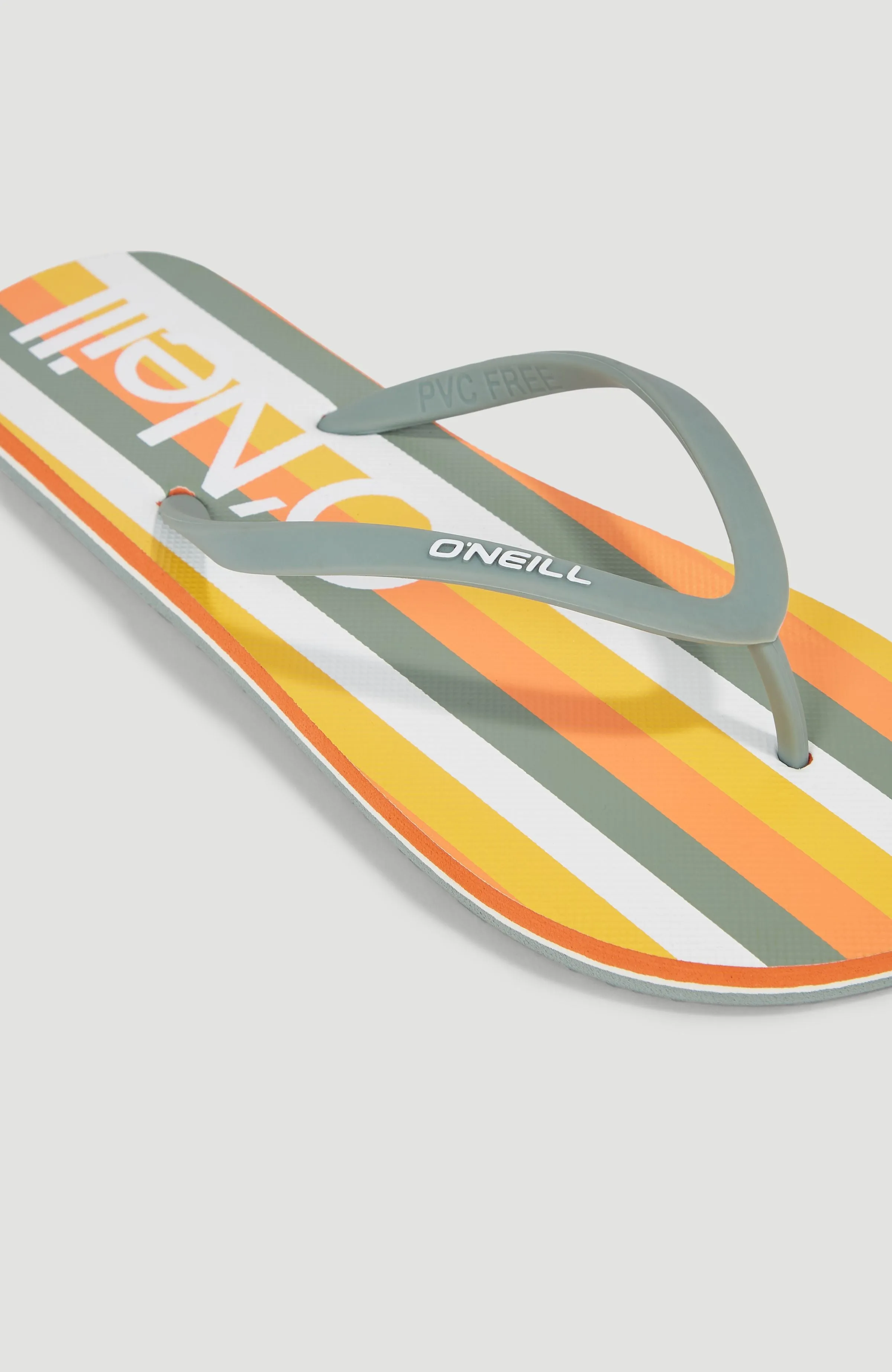 Profile Graphic Sandals | Orange Multistripe