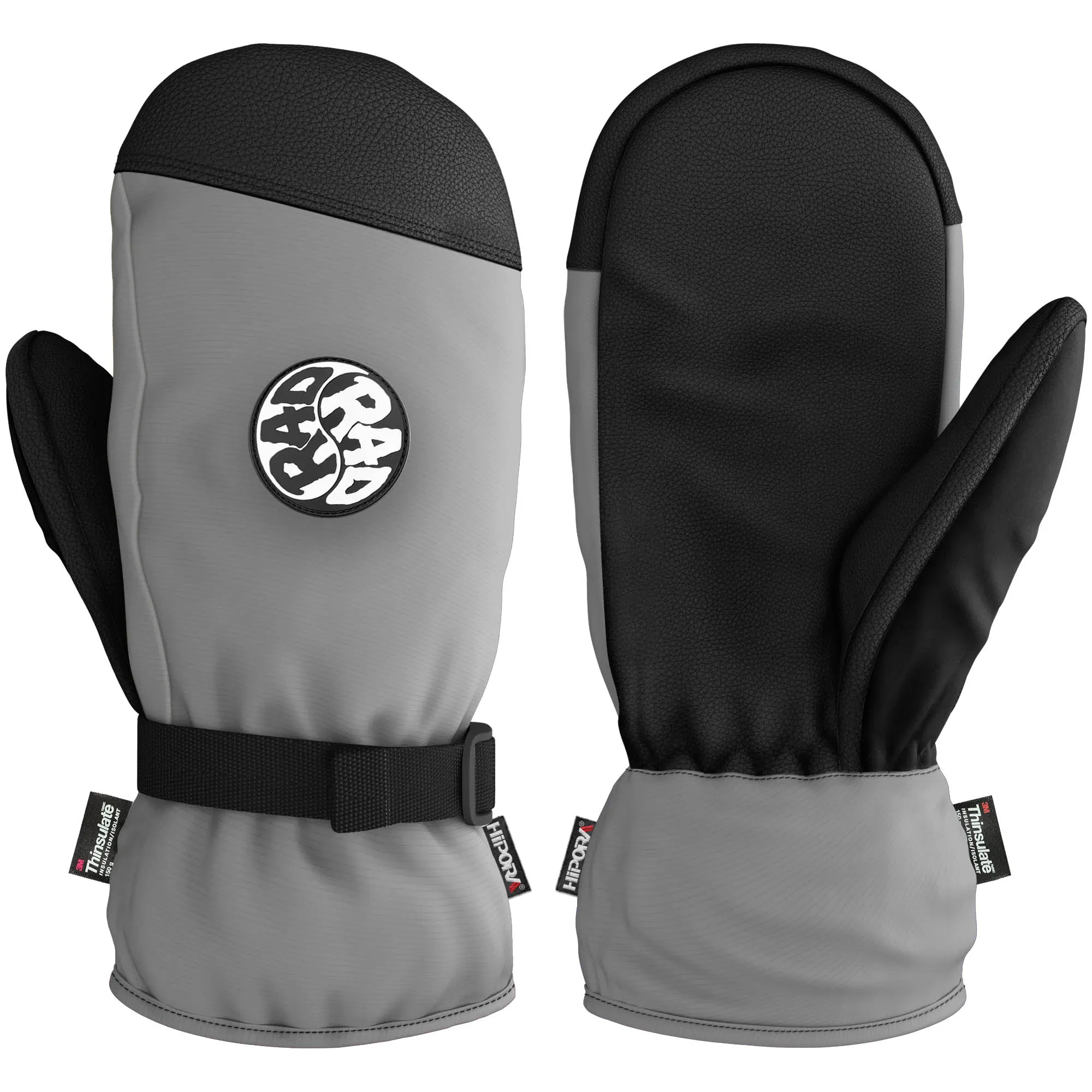 Rad Gloves Sidehit Mitt Grey