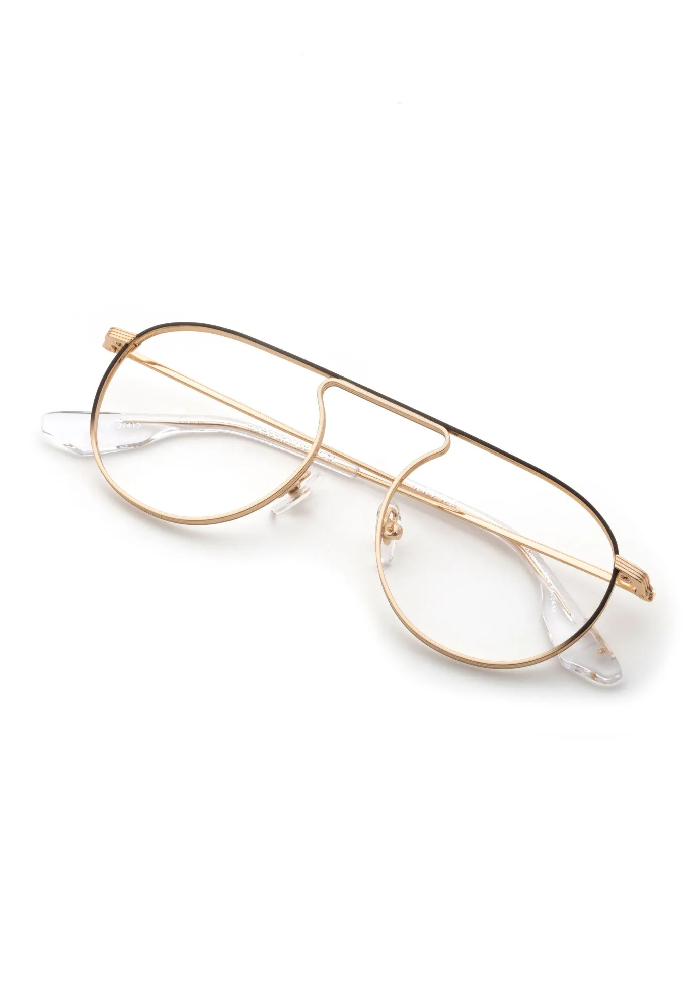 RAMPART OPTICAL | 18K   Matte Black Fade   Crystal