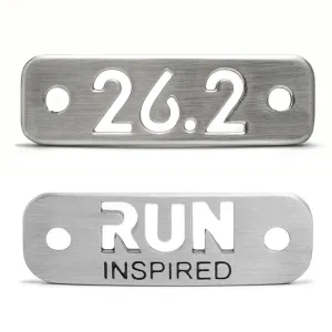 RUN Inspired &  26.2 Marathon Shoe Tag Bundle