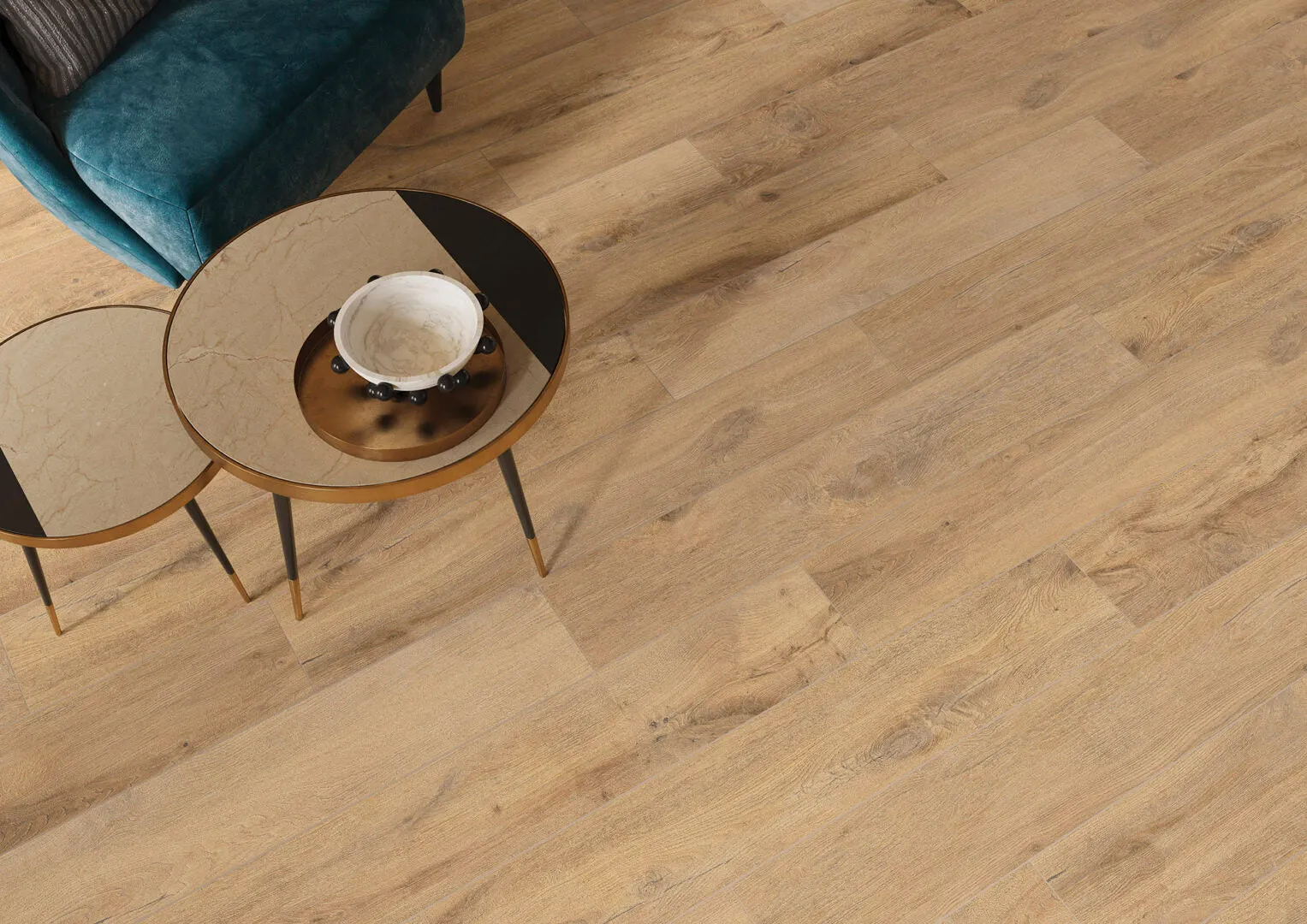 San Pedro Wood Look Beige Tile 8x48 Rectified Porcelain Floor and Wall for Interior or Exterior