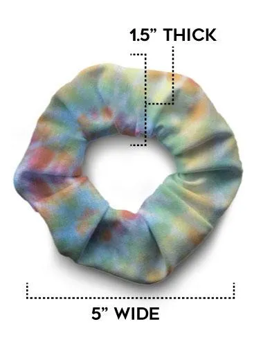 Scrunchie - Tie Dye Pastel Set of 6