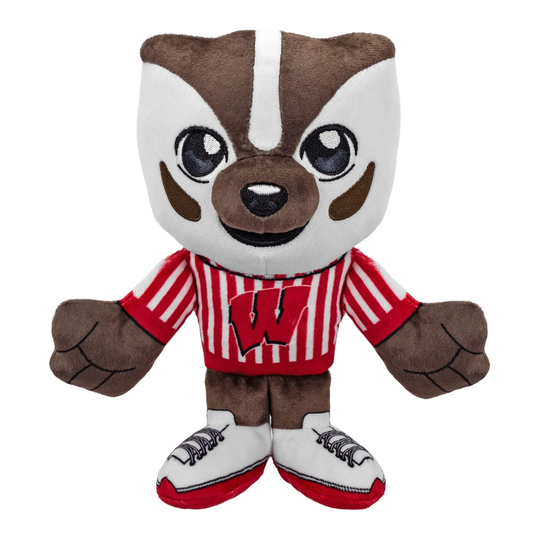 Wisconsin Badgers Bucky Badger 8" Mascot Kuricha Plush