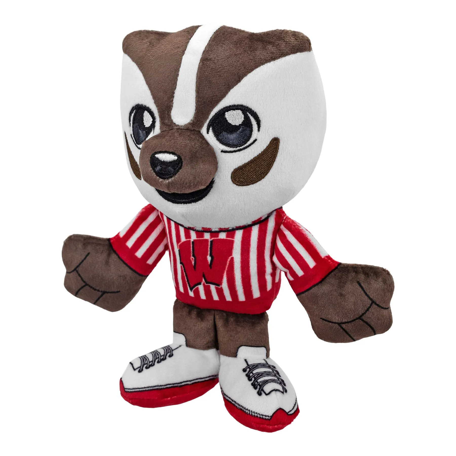 Wisconsin Badgers Bucky Badger 8" Mascot Kuricha Plush